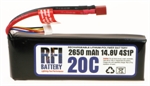 RFI 2650mah 20C 14.8V (4S1P) 1C CHARGE (XH)