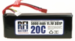 RFI 5000mah 20C 11.1V (3S1P) 1C CHARGE (XH)