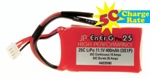 ENERG-PRO 25C LIPO 400 (3S1P) 5C CHARGE (XH)