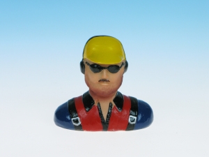 JP PILOT/CAP RED/BLUE/YELLOW (PAINTED)