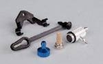 T FUEL FILTER W/MOUNT & STOPPER