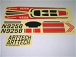 ART-4116 CESSNA STICKERS 