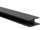 CARBON FIBRE H BAR 13.0mm x 7.6mm x 1mt