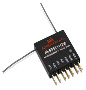 Spectrum AR6110E DSM2 Microlite 6Channel Receiver (End Pin)