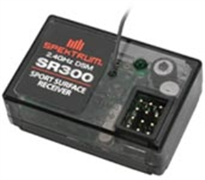 Spektrum SR300 3 Channel DSM Surface Sport Receiver
