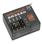 Spektrum SR3520 3 Channel Micro Race Receiver (Surface Applications)