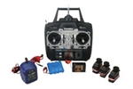 Futaba 4EXA 4ch S3003x3 R136F(35Mhz)