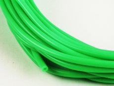 2mm (3/32) Silicone Fuel Tube Neon Green 10m