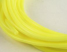 2mm (3/32) Silicone Fuel Tube Neon Yellow 10m