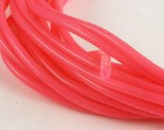 2mm (3/32) Silicone Fuel Tube Neon Pink 10m