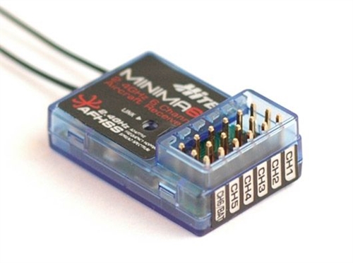 Minima 6T - Top Port 6-Channel 24GHz AFHSS Micro Receiver