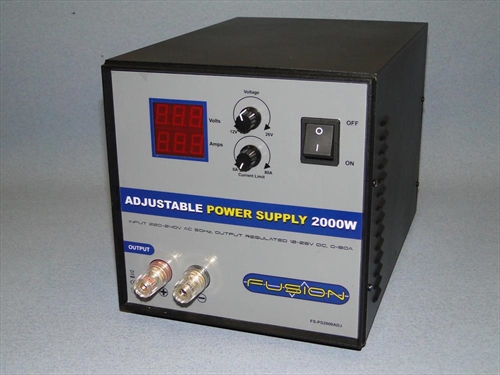 Fusion 2000W Adjustable 1226V Power Supply