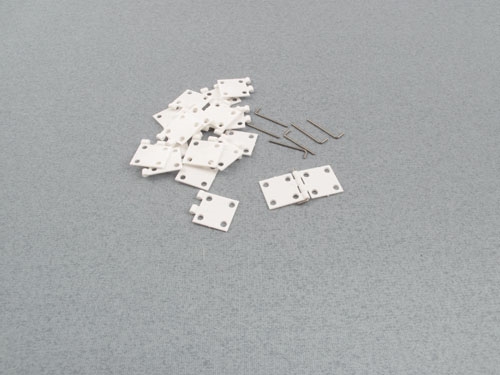 F-LA460L Flat Metal Pin Hinges-Large pk10