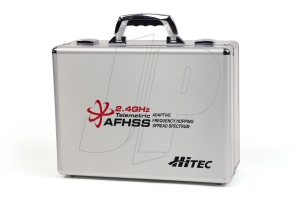 Hitec Deluxe Transmitter Case Aluminium