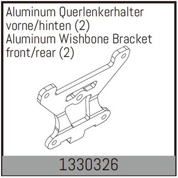 Aluminium Wishbone Bracket Front/Rear