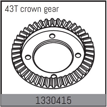 43t Crown Gear