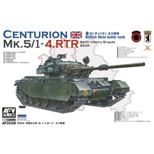 British Main Battle Tank Centurion Mk.5/1 4.RTR Berlin Infantry Brigade