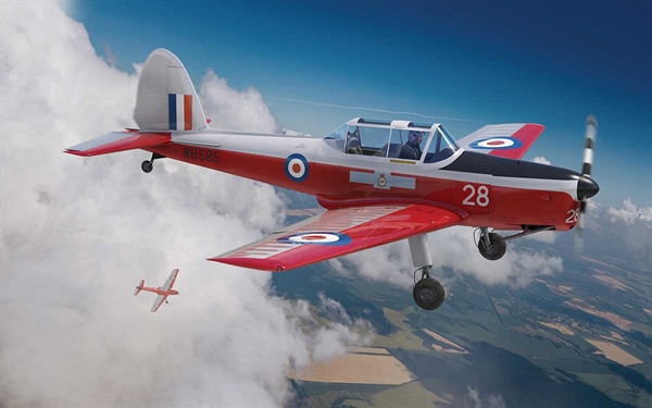 Airfix 1:48 Scale Plastic Kit De Havilland Chipmunk T.10 - A04105