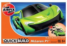 Airfix Quick Build Plastic Kit McLaren P1™ Green - J6021
