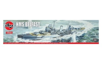 Airfix 1:600 Scale Plastic Kit HMS Belfast - Classic - A04212V