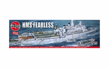 Airfix 1:600 Scale Plastic Kit HMS Fearless (Vintage) - A03205V