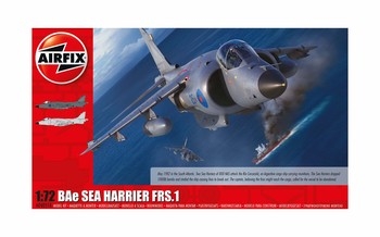 Airfix 1:72 Scale Plastic Kit BAE Systems Sea Harrier FRS.1 - A04051A
