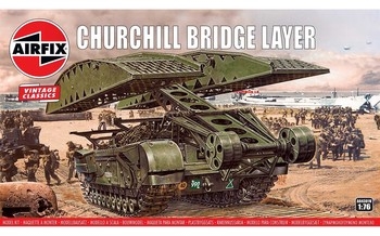 Airfix 1:76 Scale Plastic Kit Churchill Bridge Layer (Vintage) - A04301V
