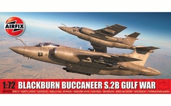 Airfix 1:72 Scale Plastic Kit Blackburn Buccaneer S.2B GULF WAR - A06022A