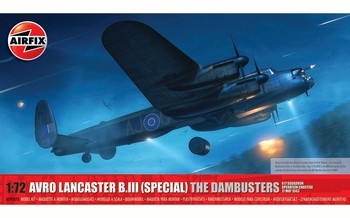 Airfix 1:72 Scale Avro Lancaster B.III (SPECIAL) 'THE DAMBUSTERS' - A09007A