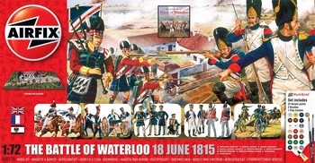 Airfix 1:72 Scale Plastic Kit The Battle Of Waterloo 16 June 1815 Bicentenary Diorama Gift Set - A50174