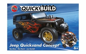 Airfix Quick Build Jeep 'Quicksand' Concept - J6038