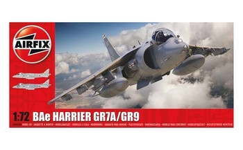 Airfix 1:72 Scale Plastic Kit BAE Harrier GR7A-GR9A - A04050A