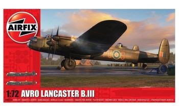 Airfix 1:72 Scale Plastic Kit Avro Lancaster B.III - A08013A