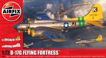 Airfix 1:72 Scale Plastic Kit 1/72 B-17G Flying Fortress - A08017B