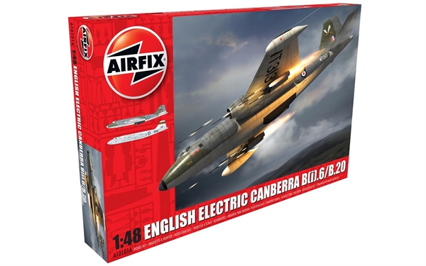 Airfix 1:48 Scale Plastic Kit English Electric Canberra B.(i)6/B.20 - A10101A