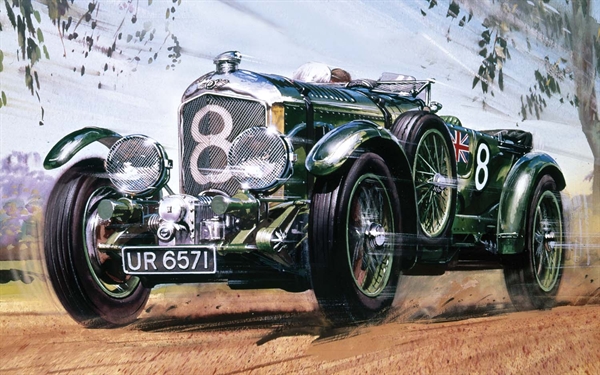 Airfix 1:12 Scale Plastic Kit 1930 4.5 Litre Bentley - A20440V