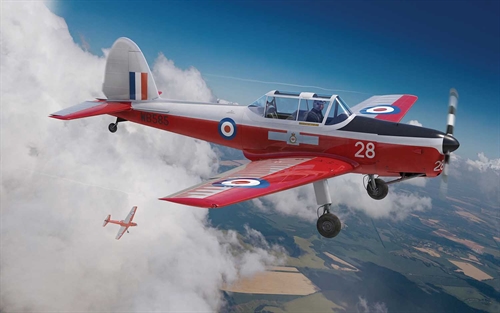Airfix 148 Scale Plastic Kit De Havilland Chipmunk T10 - A04105