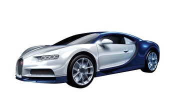 Airfix Quick Build Plastic Kit Bugatti Chiron - J6044