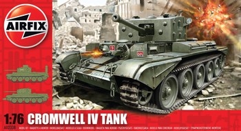 Airfix 176 Scale Plastic Kit Cromwell IV Tank 176 - A02338