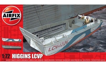 Airfix 172 Scale Plastic Kit Higgins LCVP - A02340