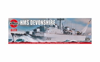 Airfix 1600 Scale Plastic Kit HMS Devonshire - A03202V