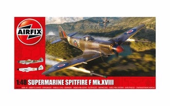 Airfix 148 Scale Plastic Kit Supermarine Spitfire F Mk XVIII - A05140