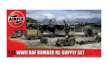 Airfix 172 Scale Plastic Kit Bomber Re-supply Set - A05330