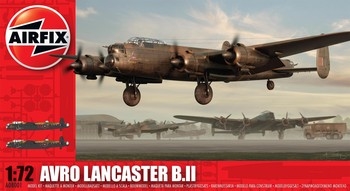 Airfix 172 Scale Plastic Kit Avro Lancaster BII - A08001