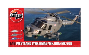 Airfix 148 Scale Plastic Kit Westland Lynx Mk 88A HMA 8 Mk 90B - A10107A