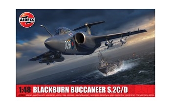 Airfix 148 Scale Plastic Kit Blackburn Buccaneer S2 - A12012