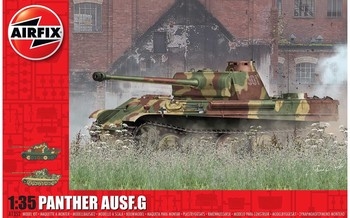 Airfix 135 Scale Plastic Kit Panther G Tank - A1352