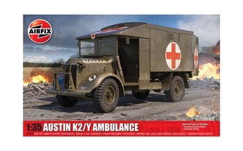 Airfix 135 Scale Plastic Kit Austin K2Y Ambulance - A1375
