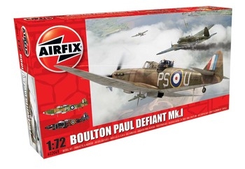 Airfix 172 Scale Plastic Kit Boulton Paul Defiant MkI - A02069