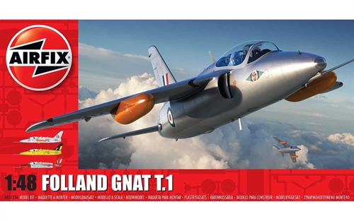 Airfix 172 Scale Plastic Kit Folland Gnat T 1 - A05123A